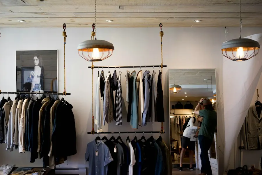 Intérieur de boutique