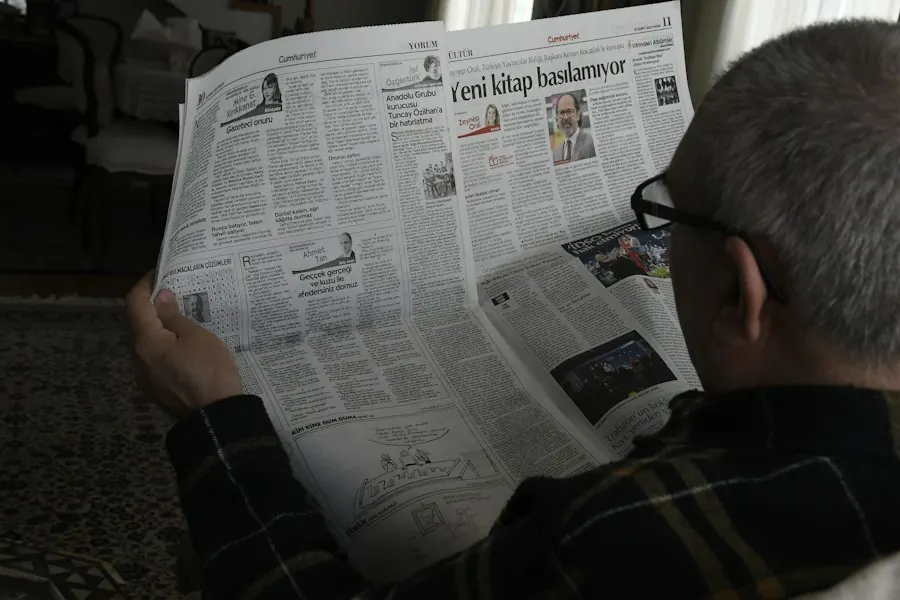 Lecteur de journal