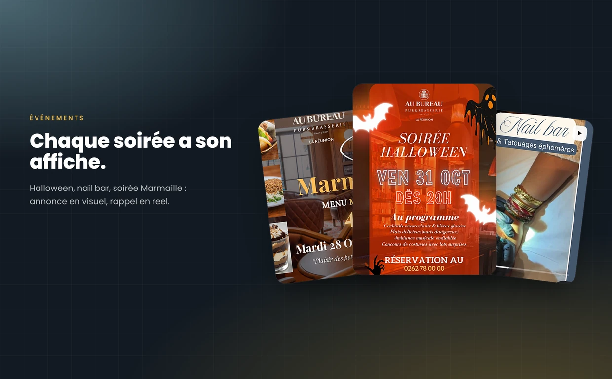 Au Bureau La Réunion — détail