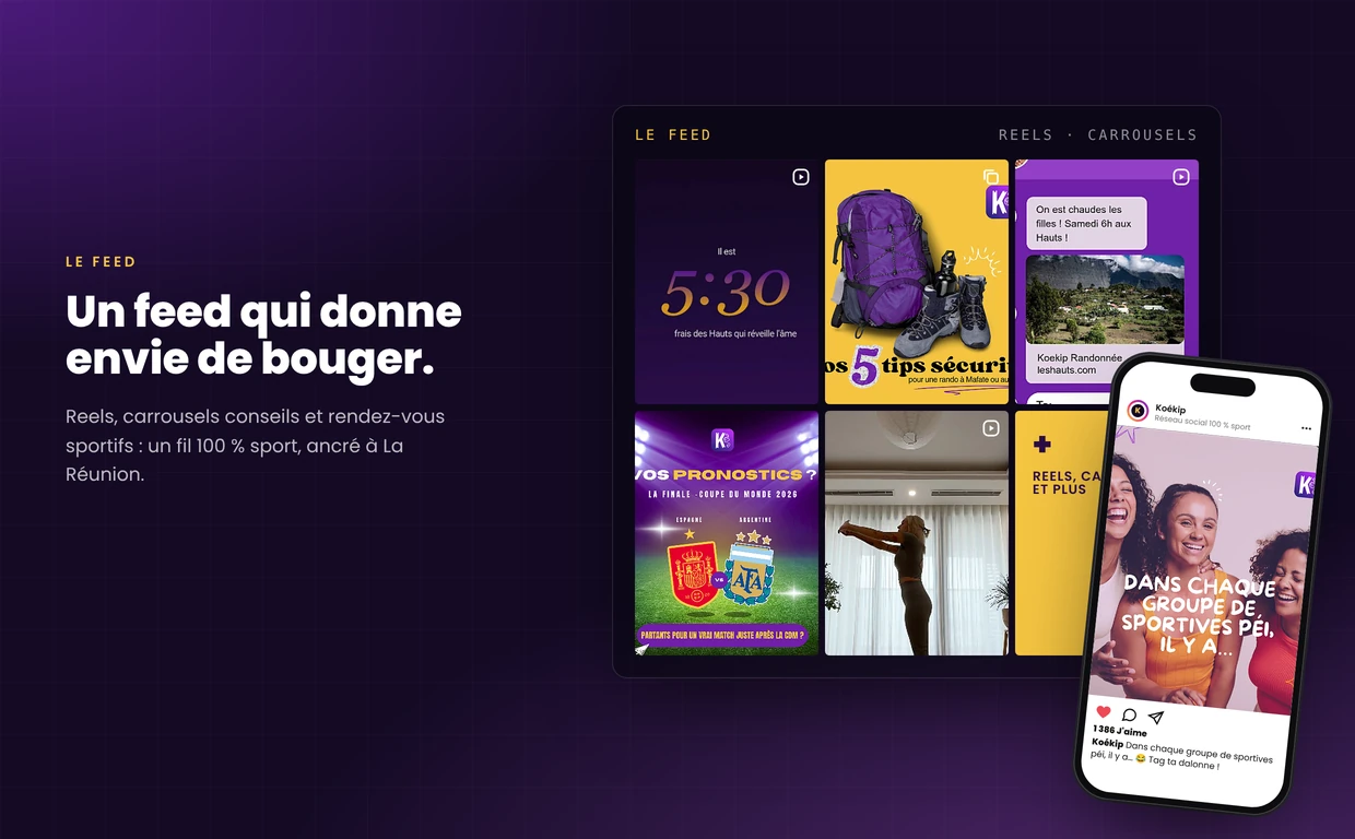 Koékip · social media — detail