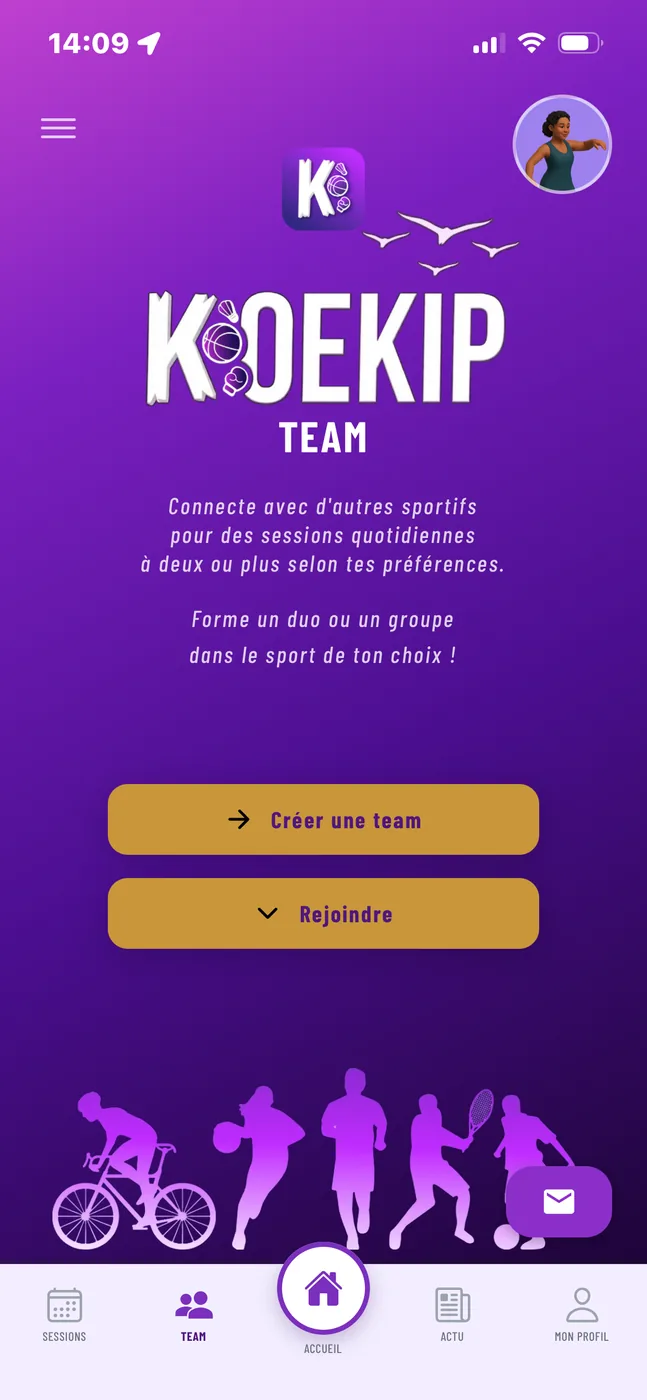 Koékip — second screen